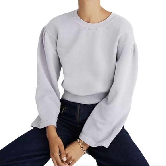 Madewell x Karen Walker Sweaters - Madewell x Karen Walker Garment-Dyed Sweatshirt